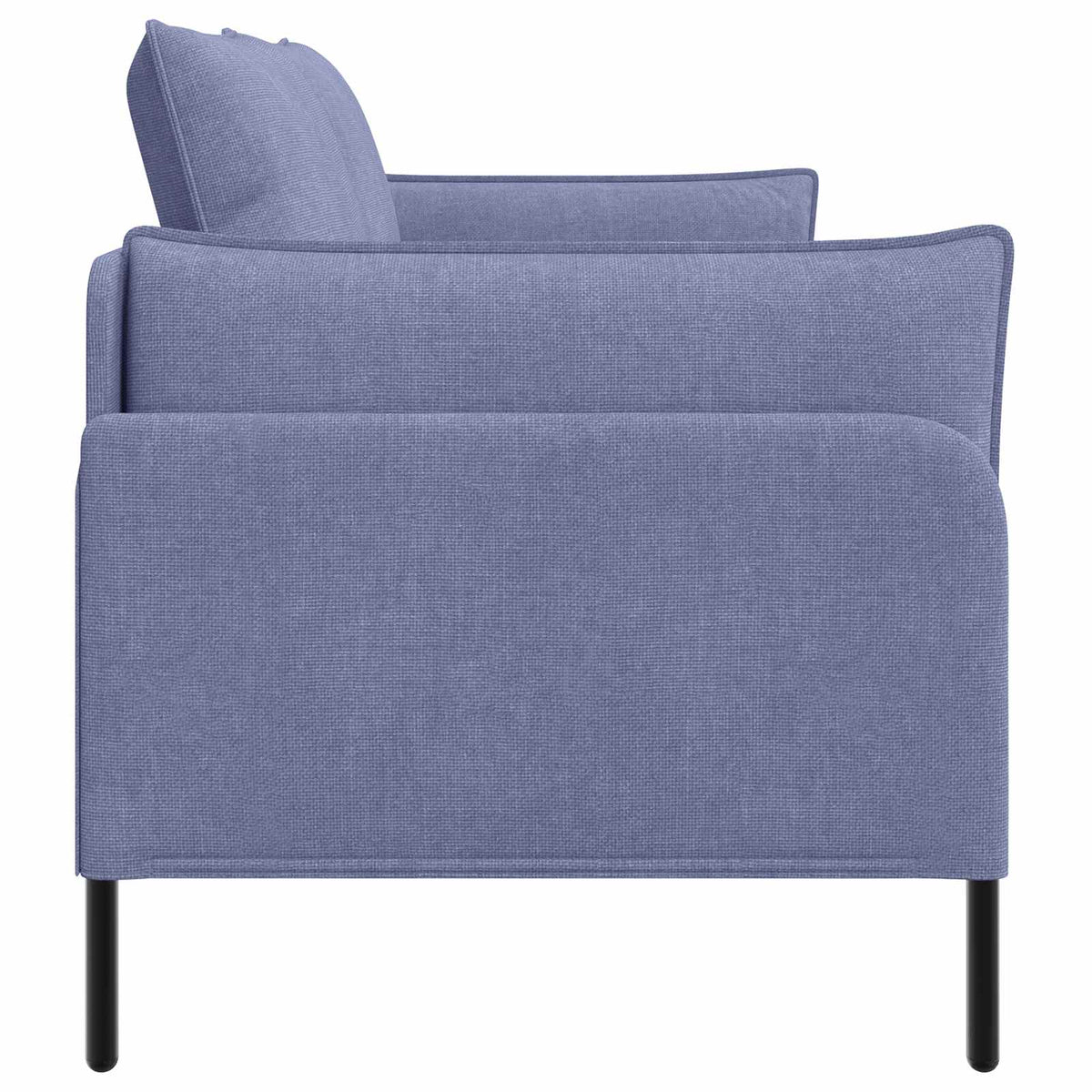 vidaXL 2-Seater Sofa Jeans Blue 188 x 81 x 89 cm Fabric