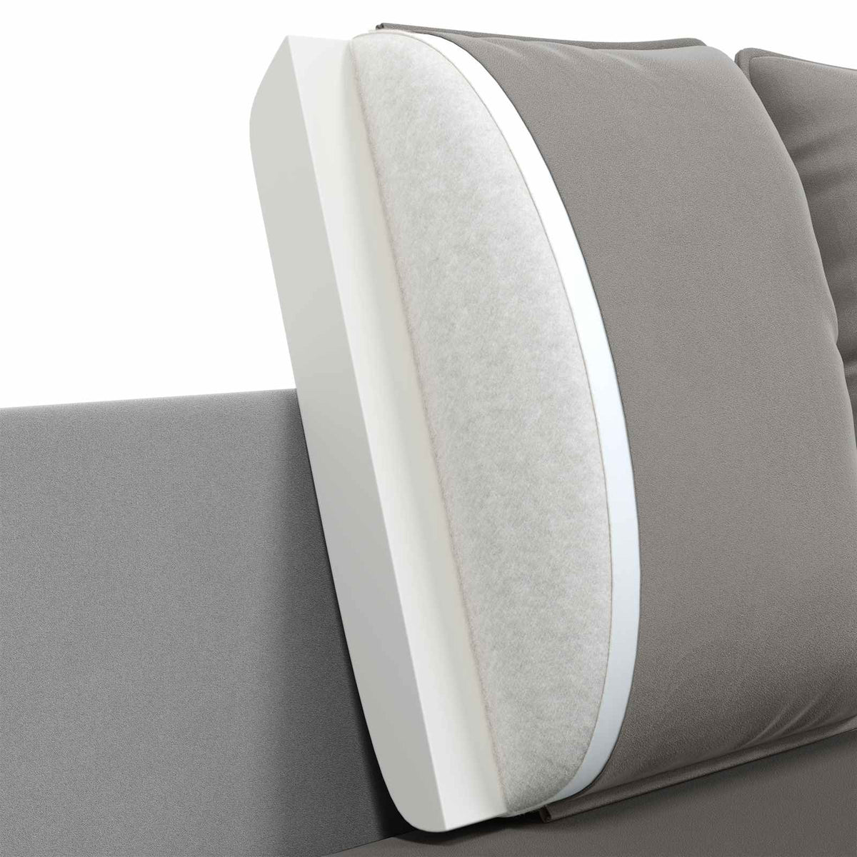 vidaXL 2-Seater Sofa 2-Seater Light Grey 188 x 81 x 89 cm Velvet