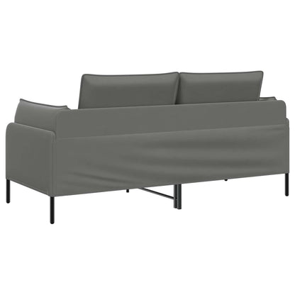 vidaXL 2-Seater Sofa 2-Seater Dark Grey 188 x 81 x 89 cm Velvet