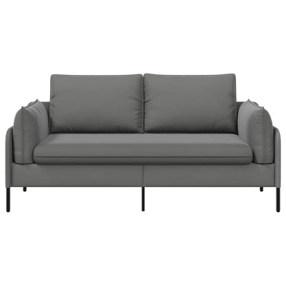 vidaXL 2-Seater Sofa 2-Seater Dark Grey 188 x 81 x 89 cm Velvet
