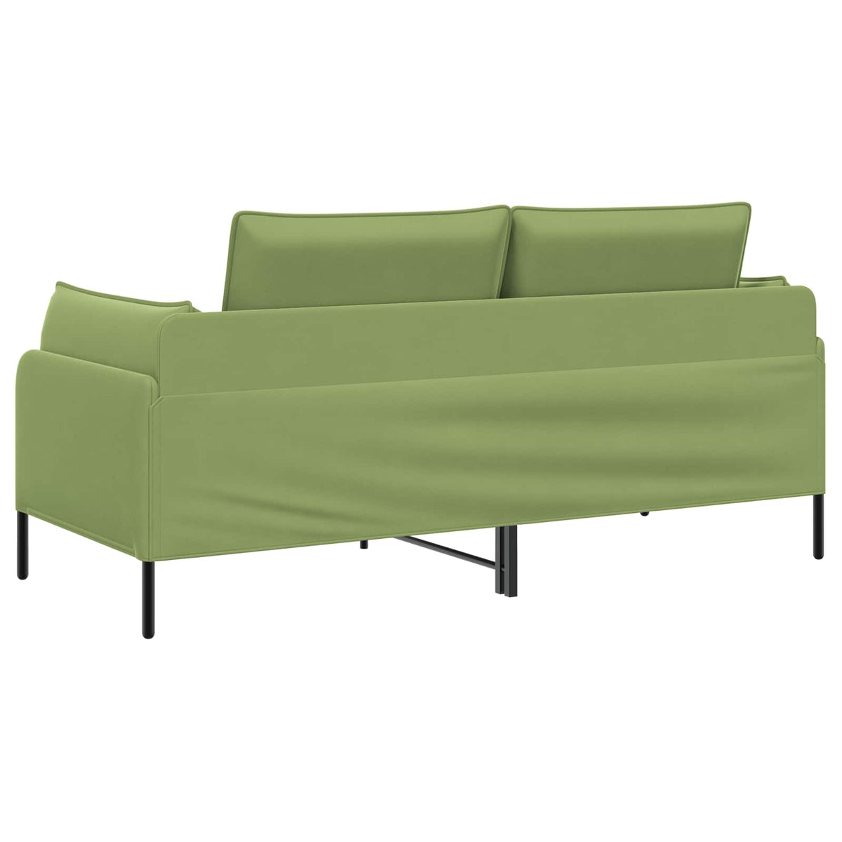 vidaXL 2-Seater Sofa 2-Seater Light Green 188 x 81 x 89 cm Velvet