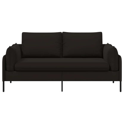 vidaXL 2-Seater Sofa 2-Seater Black 188 x 81 x 89 cm Velvet