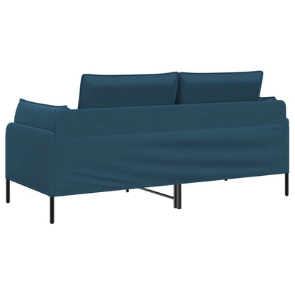 vidaXL 2-Seater Sofa 2-Seater Blue 188 x 81 x 89 cm Velvet