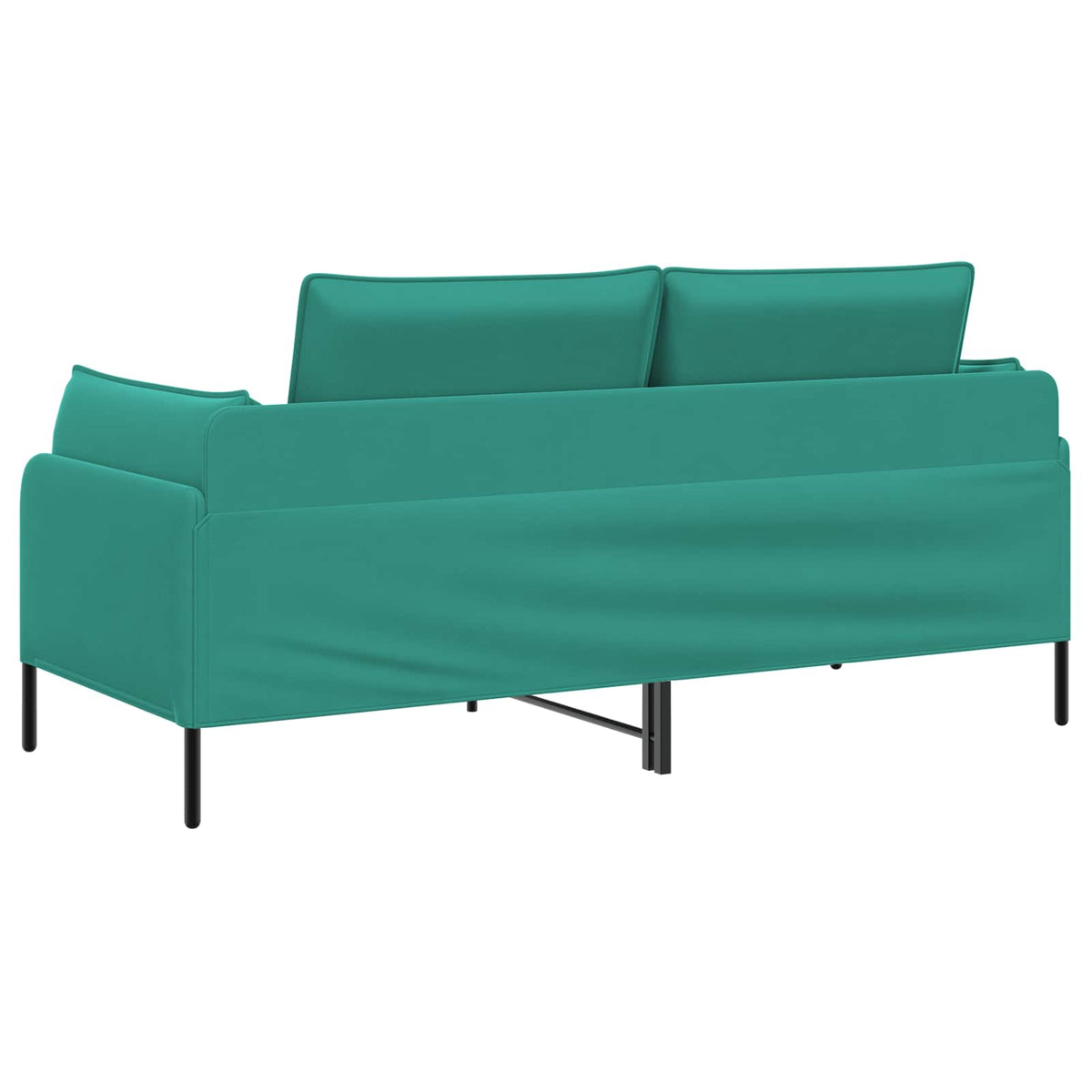 vidaXL 2-Seater Sofa 2-Seater Turquoise 188 x 81 x 89 cm Velvet