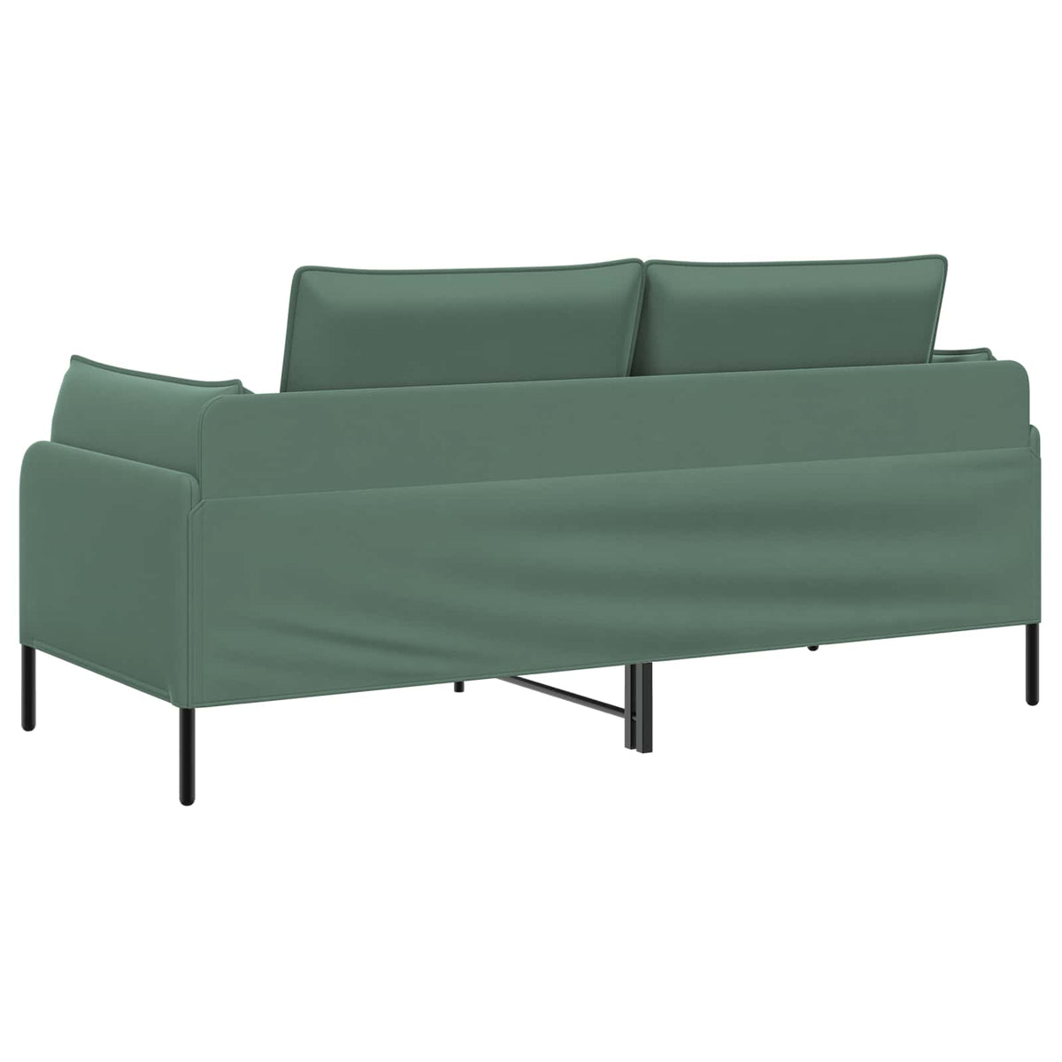 vidaXL 2-Seater Sofa Sea Green 188 x 81 x 89 cm Velvet