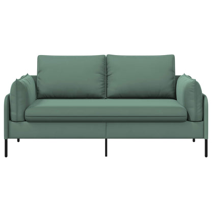 vidaXL 2-Seater Sofa Sea Green 188 x 81 x 89 cm Velvet