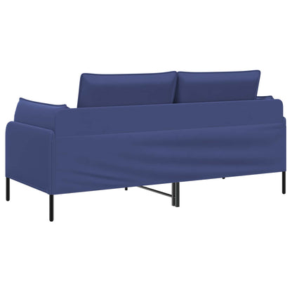 vidaXL 2-Seater Sofa 2-Seater Police Blue 188 x 81 x 89 cm Velvet