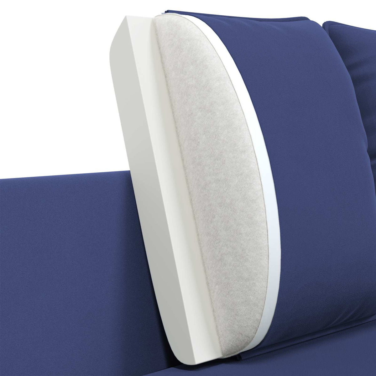 vidaXL 2-Seater Sofa 2-Seater Police Blue 188 x 81 x 89 cm Velvet