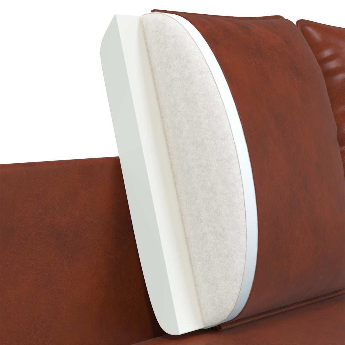 vidaXL 2-Seater Sofa Shiny Brown 188 x 81 x 89 cm Faux Leather