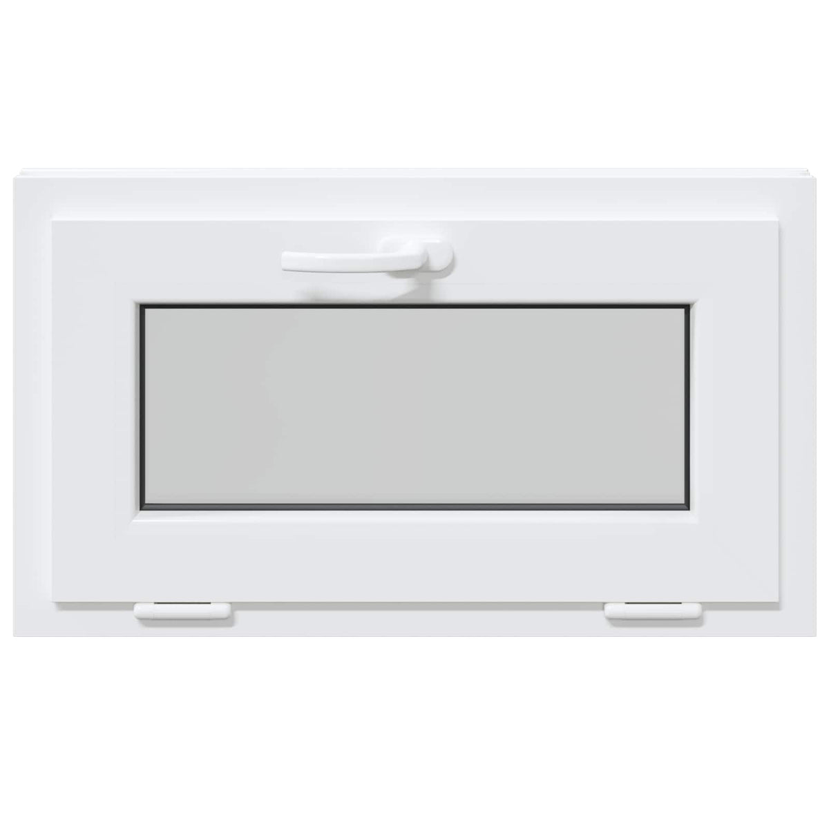 vidaXL Basement Window Internal Colour White RISOR 65 x 40 cm