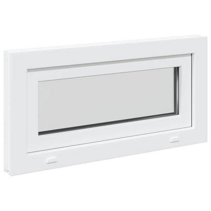 vidaXL Basement Window Internal Colour White RISOR 75 x 40 cm