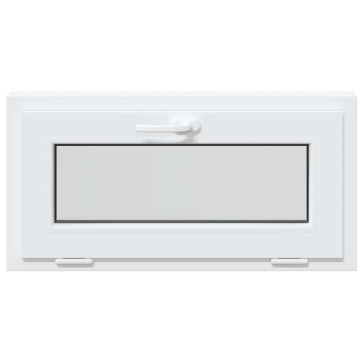 vidaXL Basement Window Internal Colour White RISOR 75 x 40 cm
