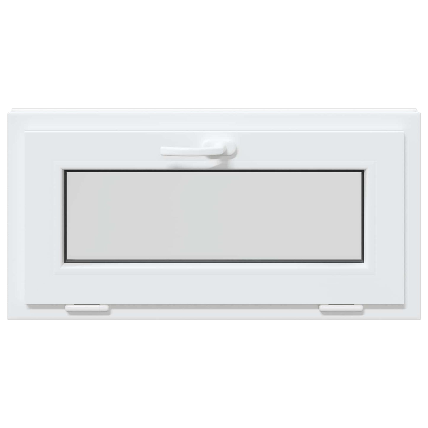 vidaXL Basement Window Internal Colour White RISOR 85 x 40 cm