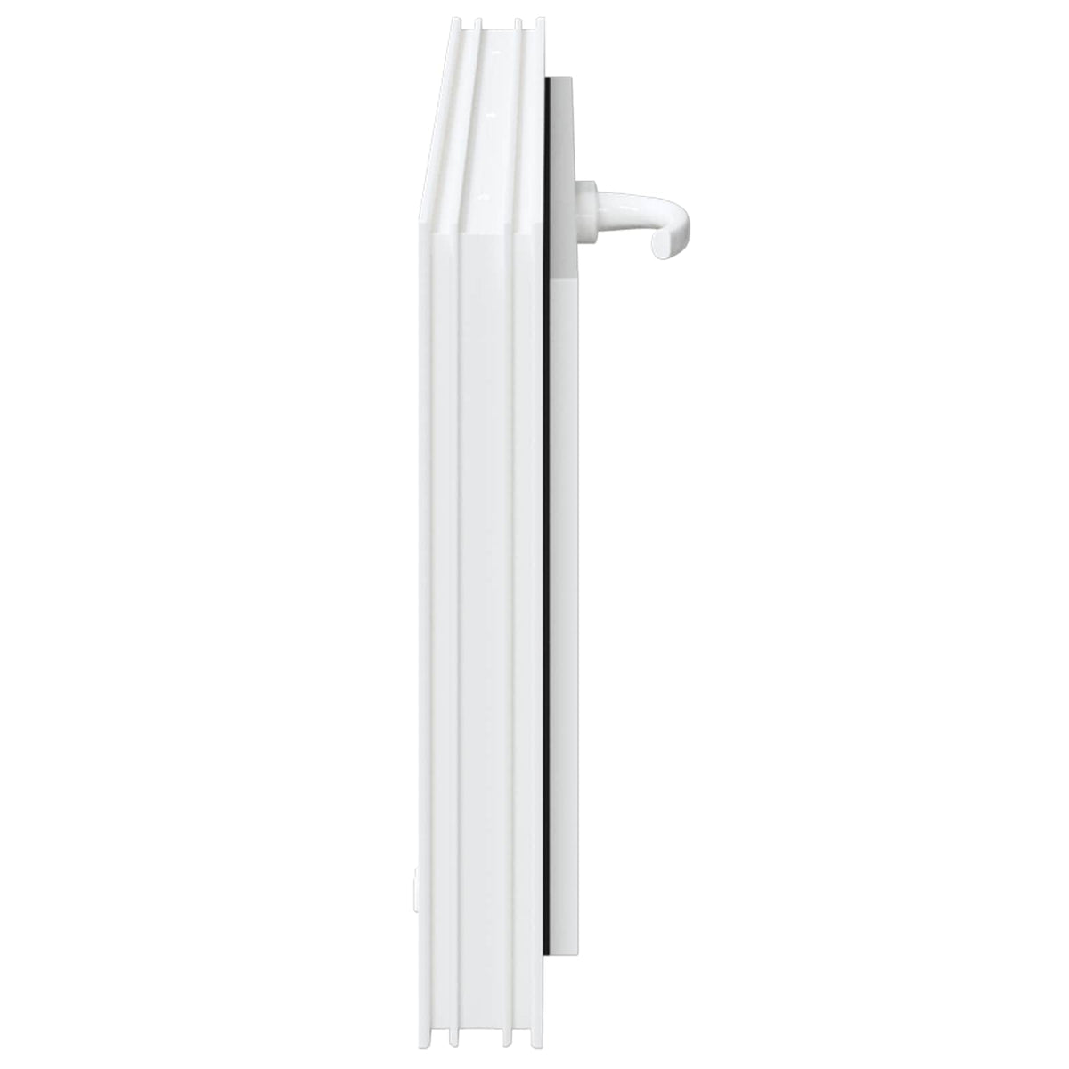 vidaXL Basement Window Internal Colour White RISOR 75 x 45 cm