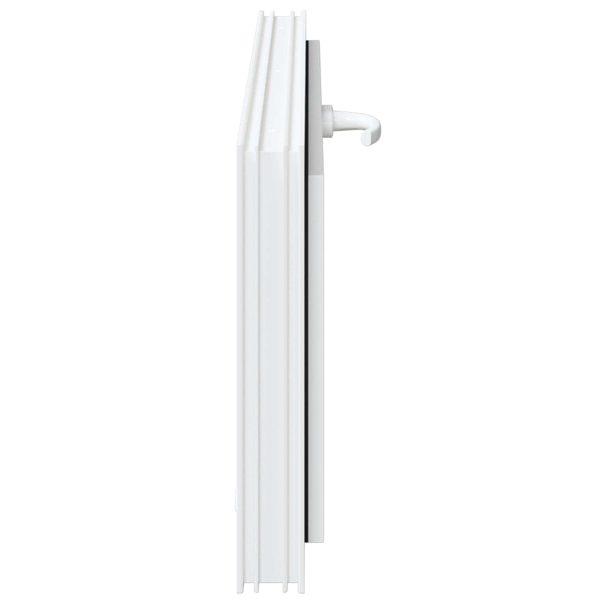 vidaXL Basement Window Internal Colour White RISOR 105 x 45 cm