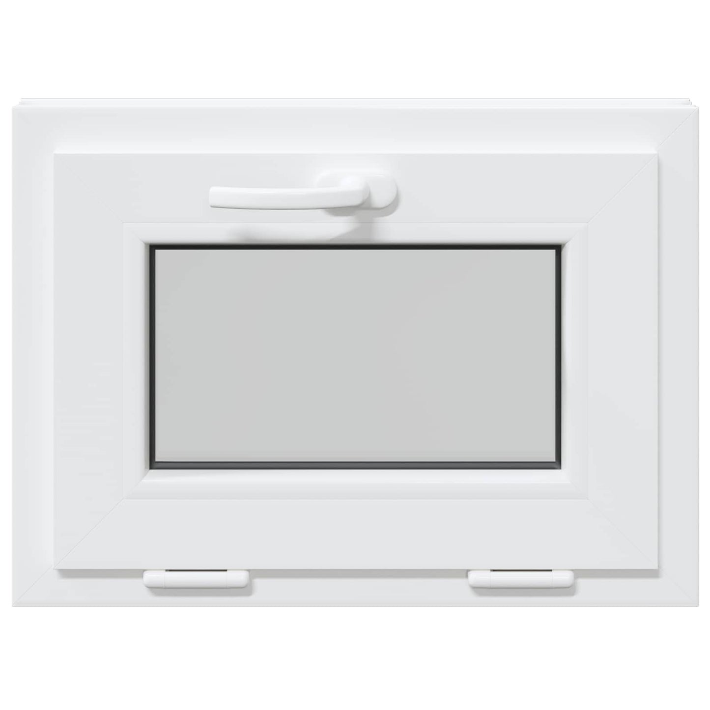 vidaXL Basement Window Internal Colour White RISOR 50 x 40 cm