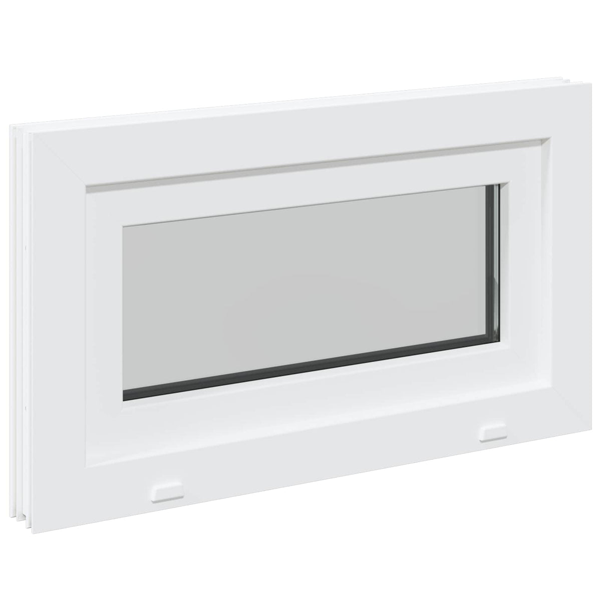 vidaXL Basement Window Internal Colour White RISOR 70 x 40 cm