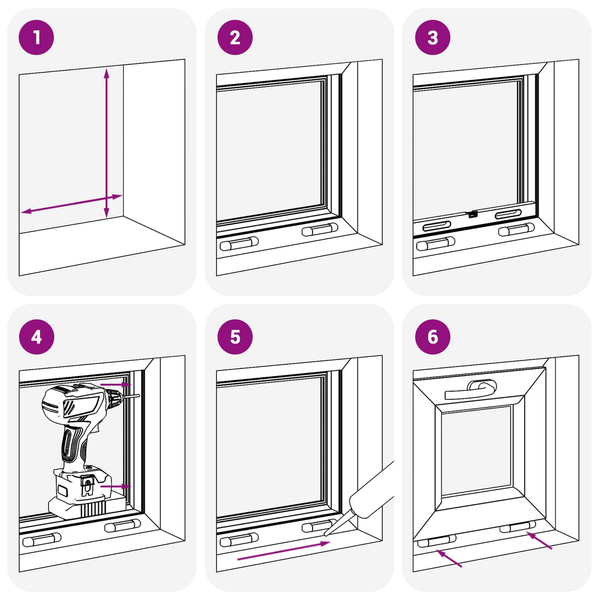 vidaXL Basement Window Internal Colour White RISOR 40 x 45 cm
