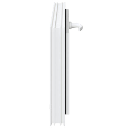 vidaXL Basement Window Internal Colour White RISOR 80 x 45 cm