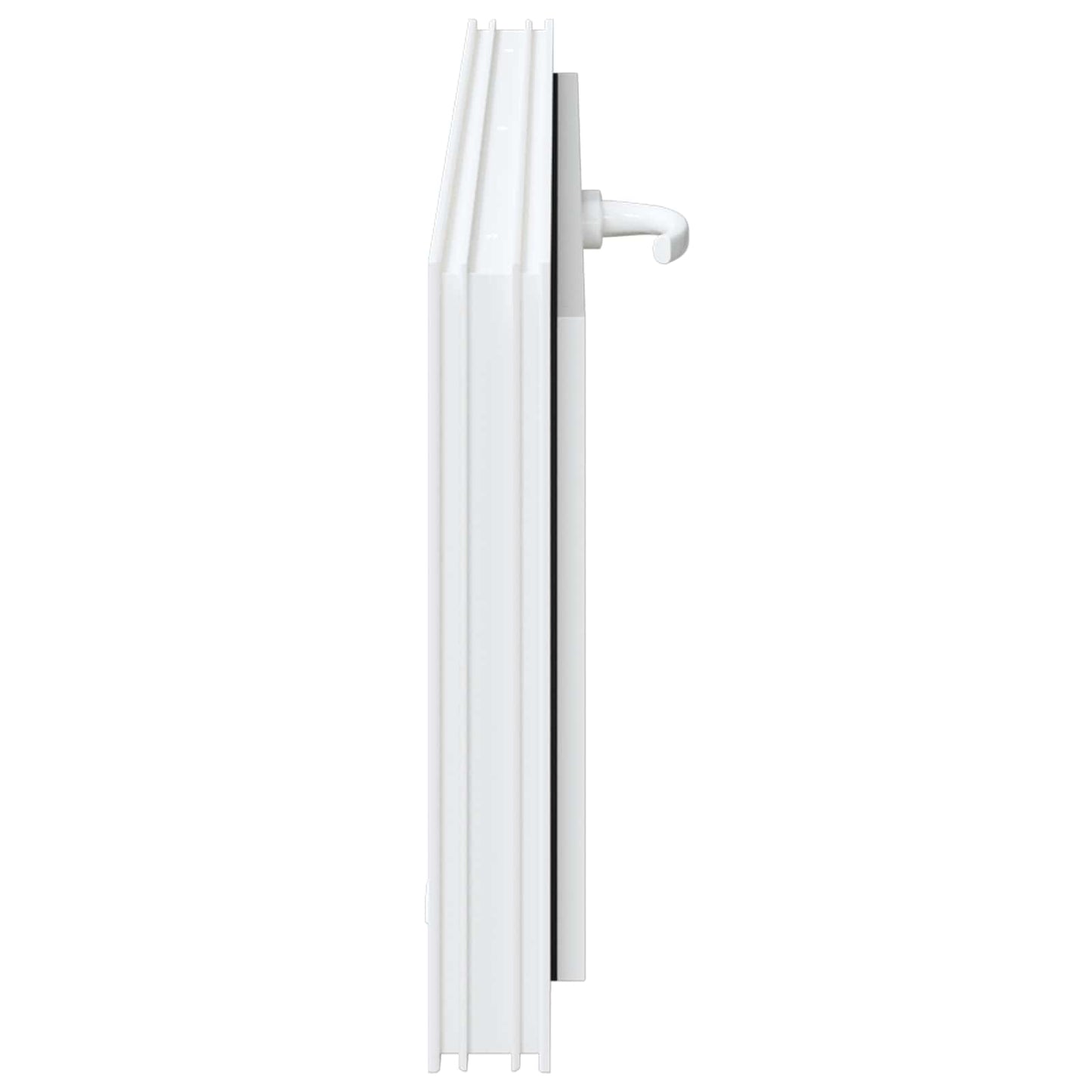 vidaXL Basement Window Internal Colour White RISOR 100 x 45 cm