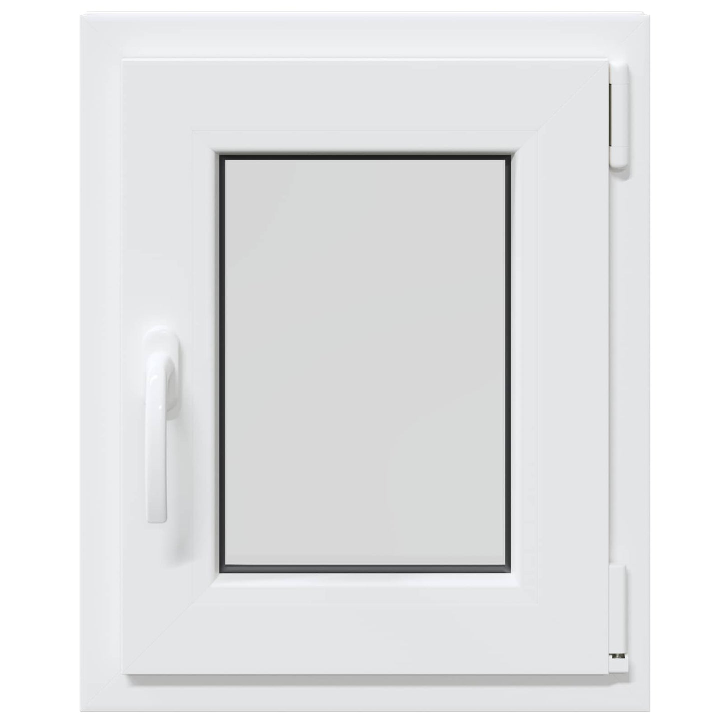 vidaXL Basement Window RISOR 50 x 55 cm PVC and Glass