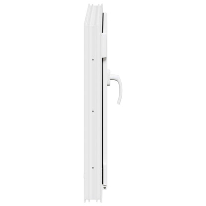 vidaXL Basement Window RISOR 55 x 55 cm PVC and Glass