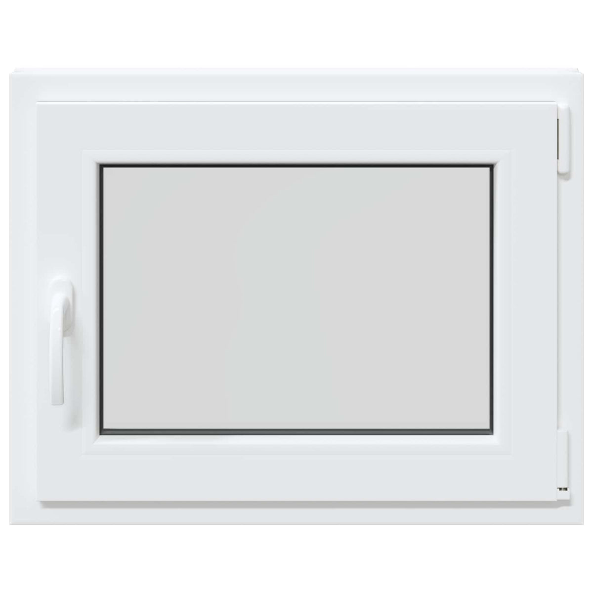 vidaXL Basement Window Internal Colour White RISOR 70 x 55 cm