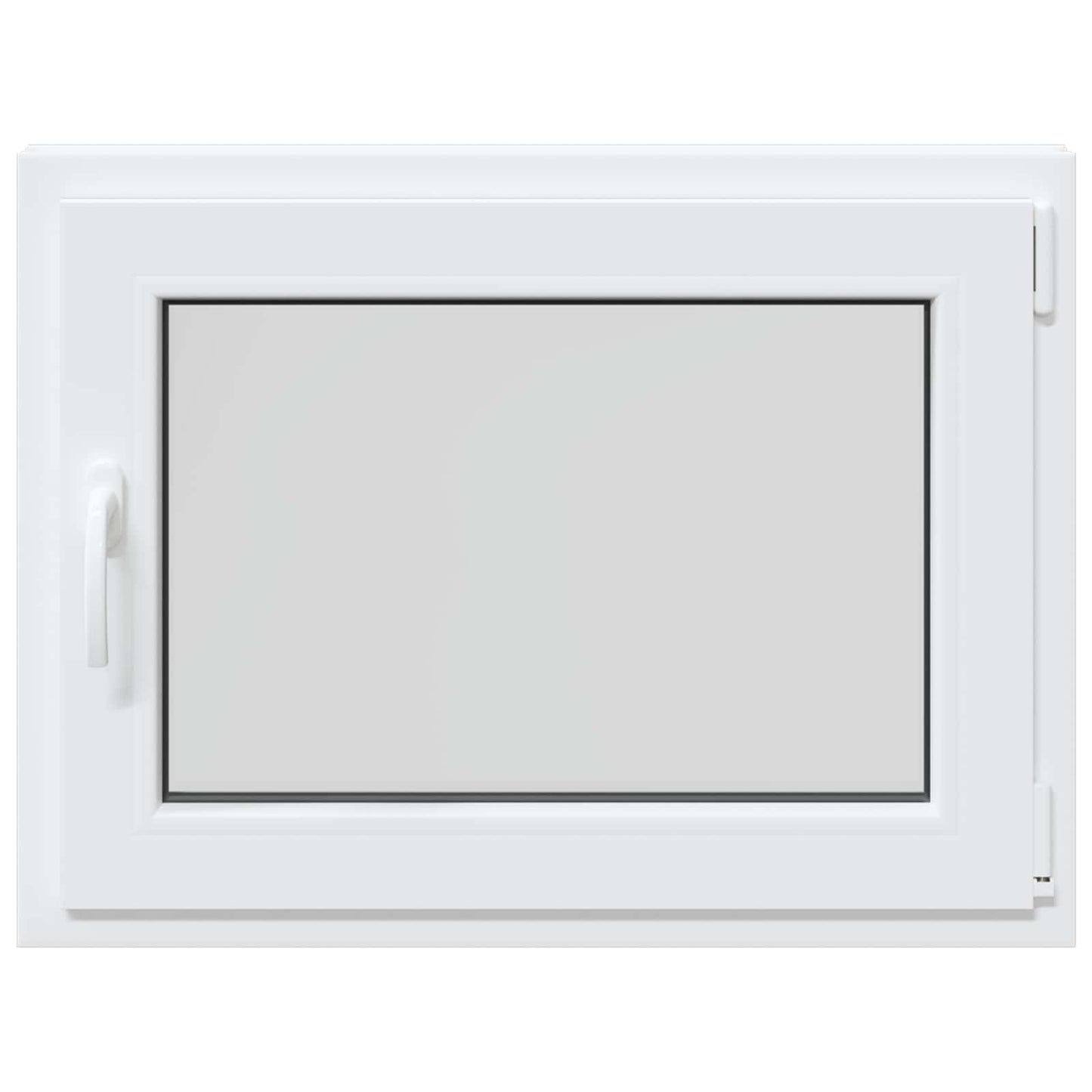 vidaXL Basement Window RISOR 80 x 55 cm PVC and Glass