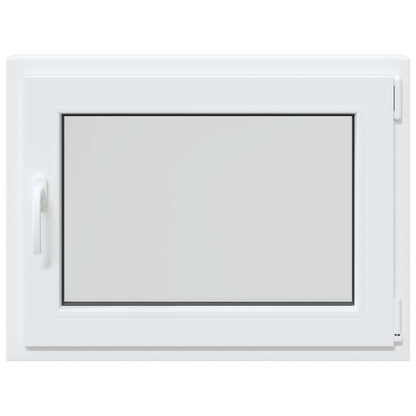 vidaXL Basement Window RISOR 80 x 55 cm PVC and Glass