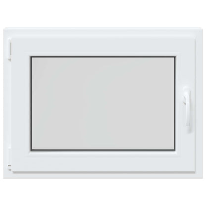 vidaXL Basement Window RISOR 80 x 55 cm PVC and Glass