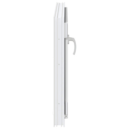 vidaXL Basement Window RISOR 80 x 55 cm PVC and Glass