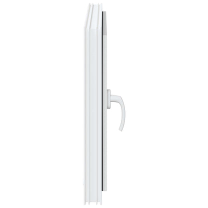 vidaXL Basement Window Internal Colour White RISOR 85 x 55 cm