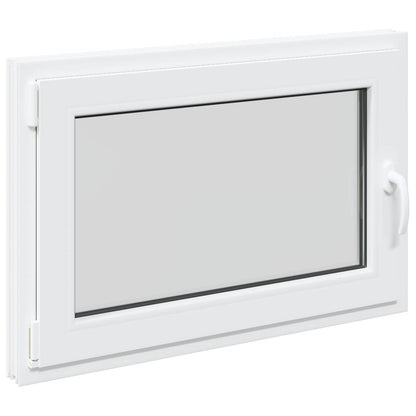 vidaXL Basement Window RISOR 95 x 55 cm PVC and Glass