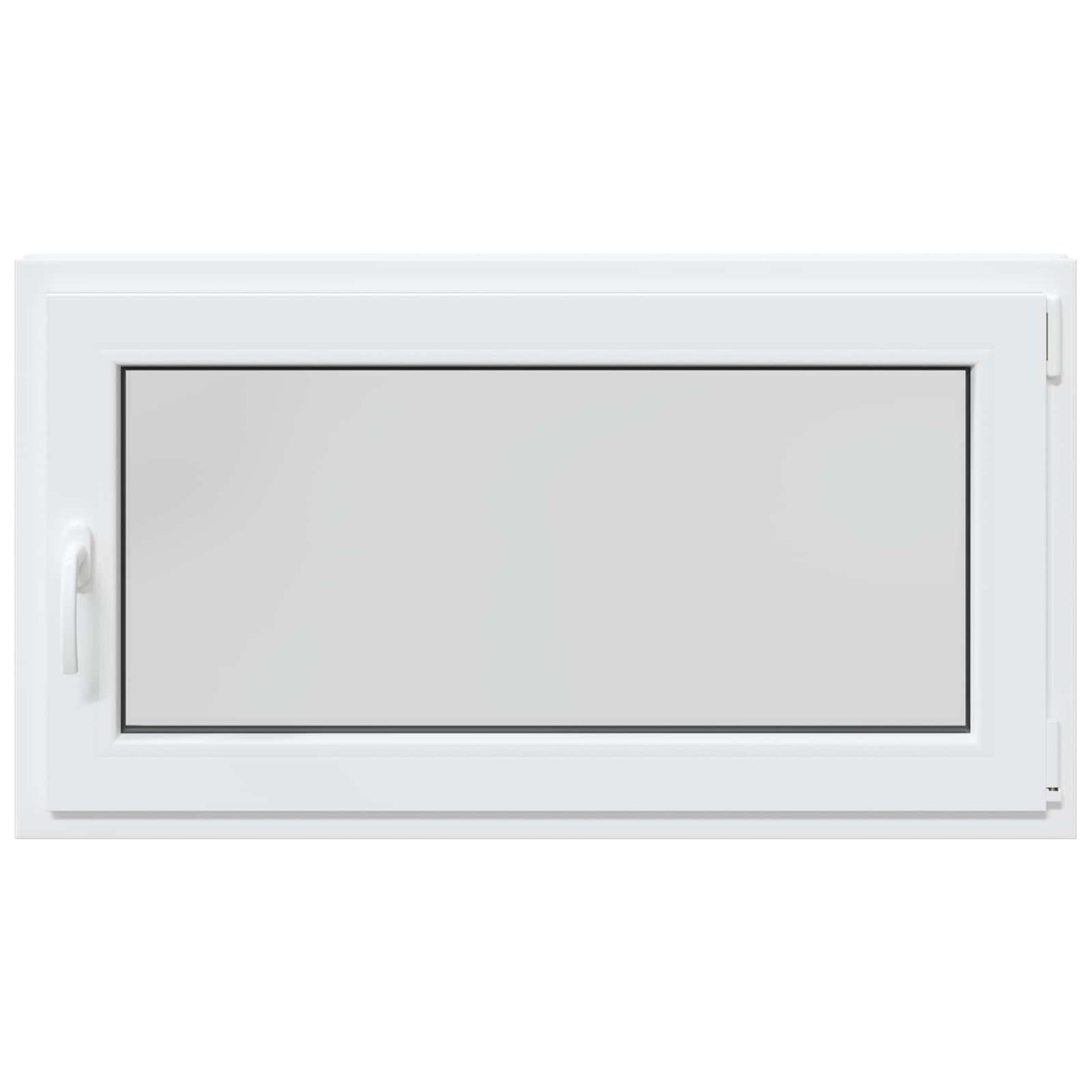 vidaXL Basement Window RISOR 110 x 55 cm PVC and Glass