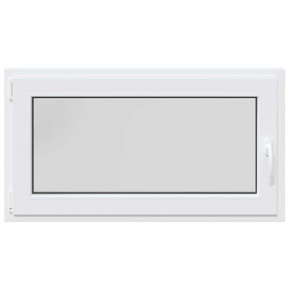 vidaXL Basement Window RISOR 110 x 55 cm PVC and Glass