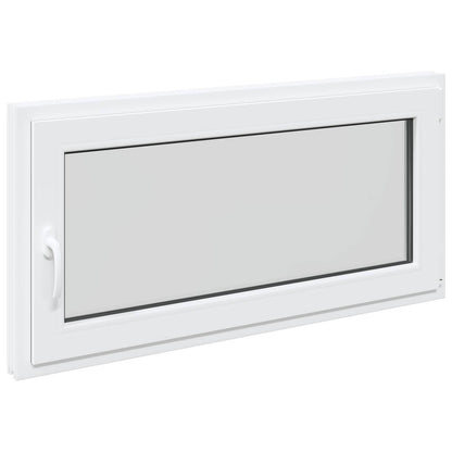 vidaXL Basement Window RISOR 120 x 55 cm PVC and Glass