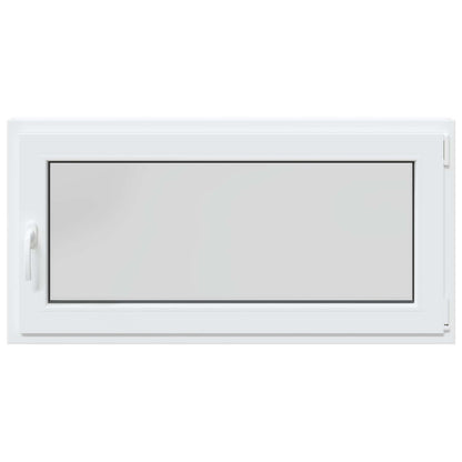 vidaXL Basement Window RISOR 120 x 55 cm PVC and Glass