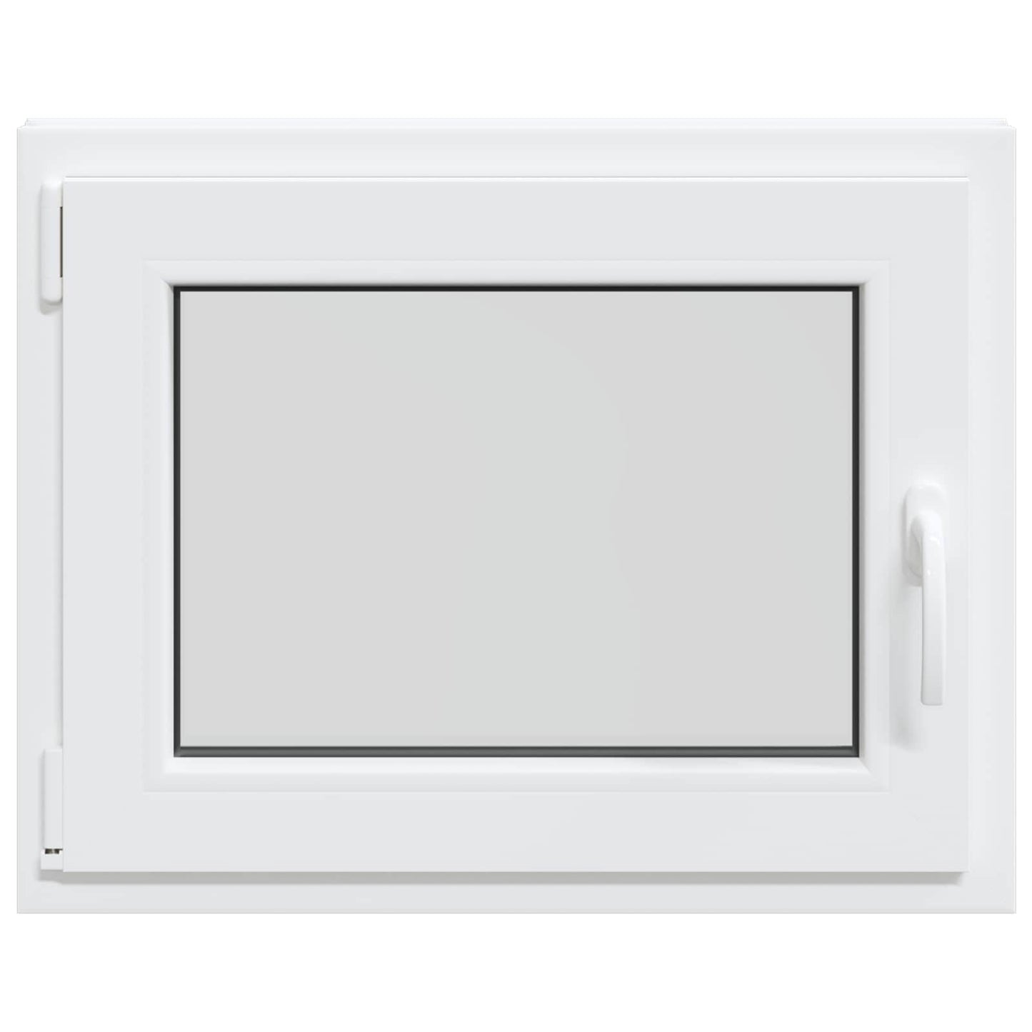 vidaXL Basement Window RISOR 70 x 60 cm PVC and Glass
