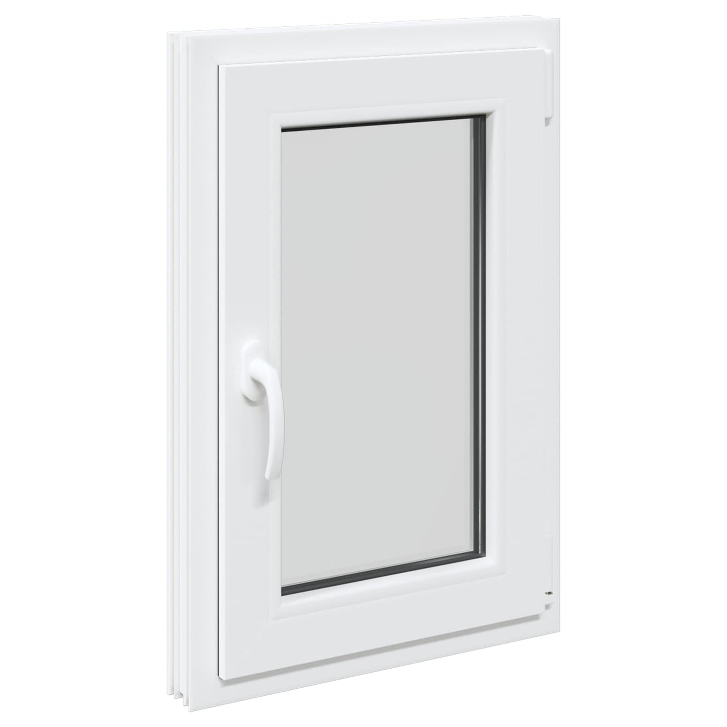 vidaXL Basement Window RISOR 60 x 70 cm PVC and Glass