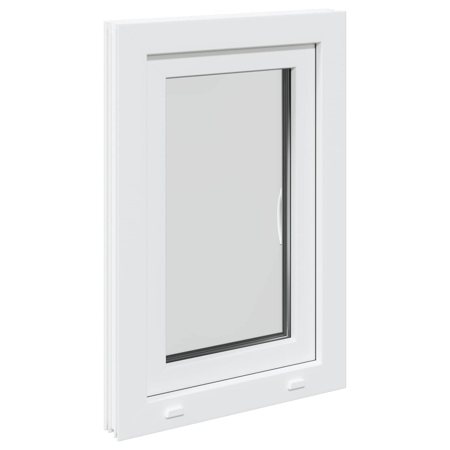 vidaXL Basement Window RISOR 60 x 70 cm PVC and Glass