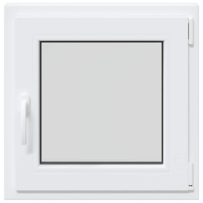 vidaXL Basement Window RISOR 70 x 70 cm PVC and Glass