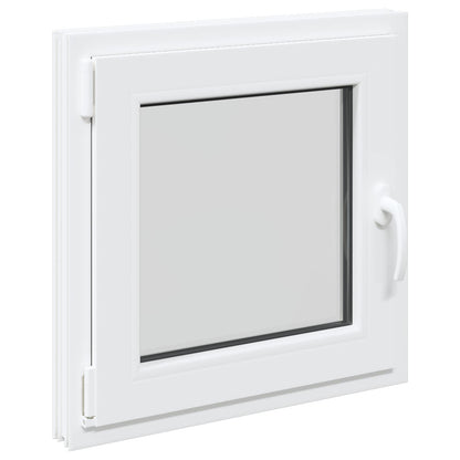 vidaXL Basement Window Internal Colour White RISOR 70 x 70 cm