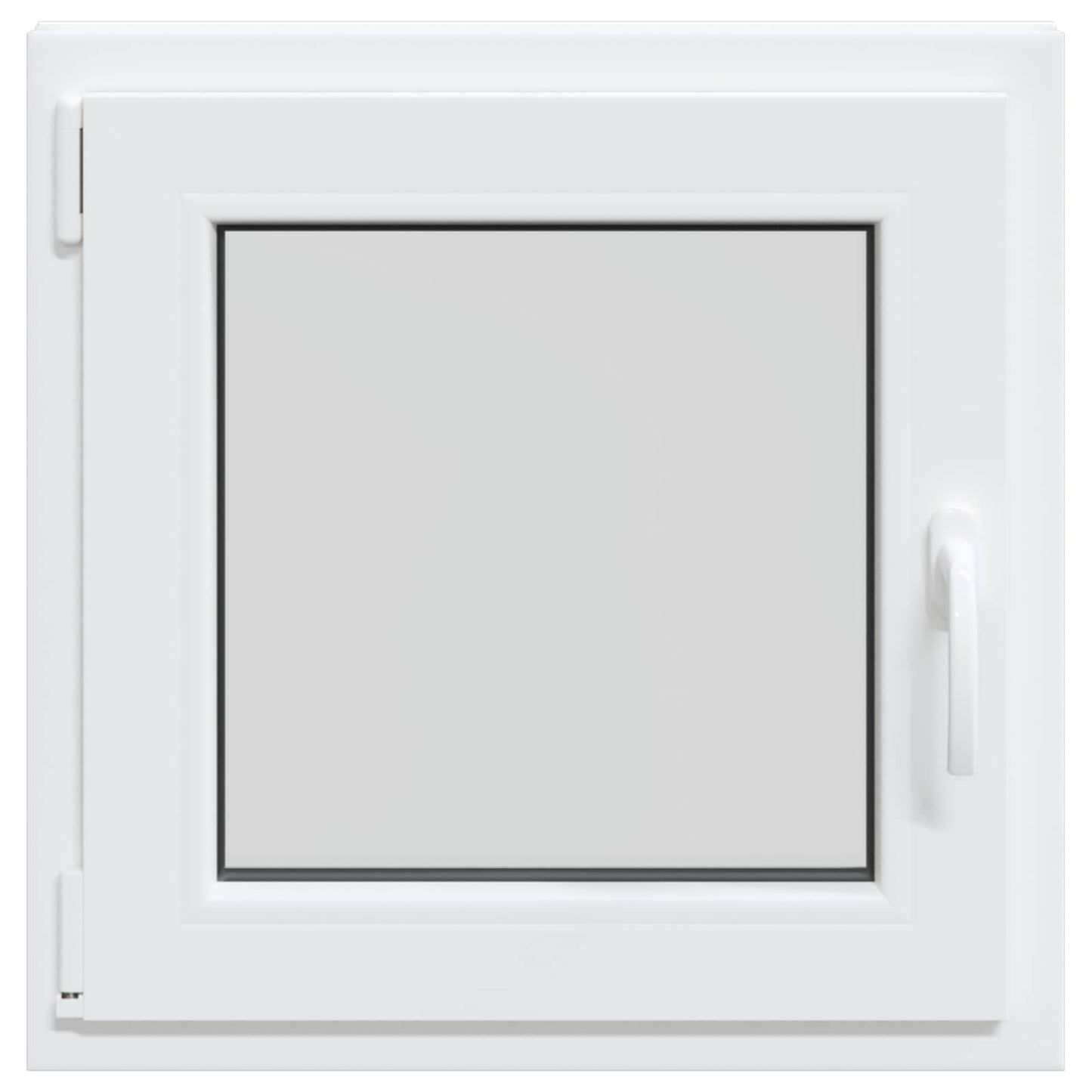 vidaXL Basement Window Internal Colour White RISOR 70 x 70 cm