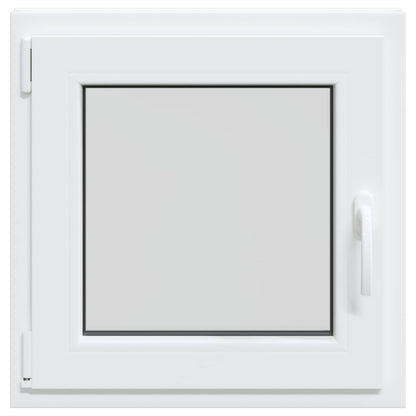 vidaXL Basement Window Internal Colour White RISOR 70 x 70 cm