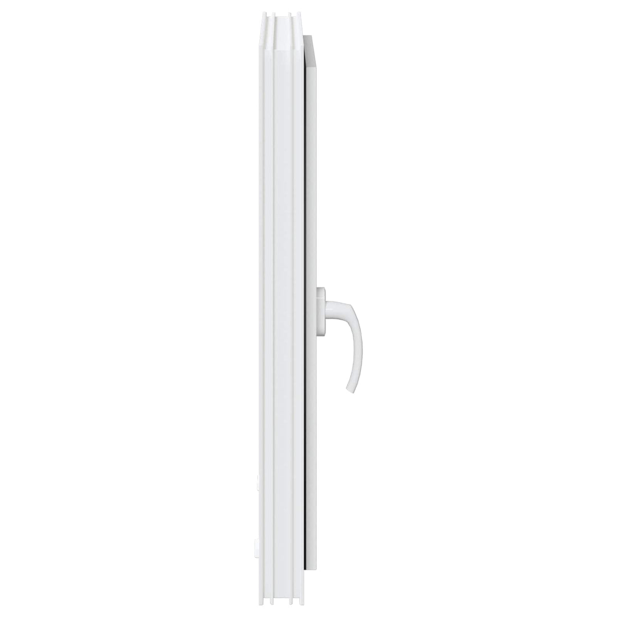 vidaXL Basement Window Internal Colour White RISOR 40 x 80 cm