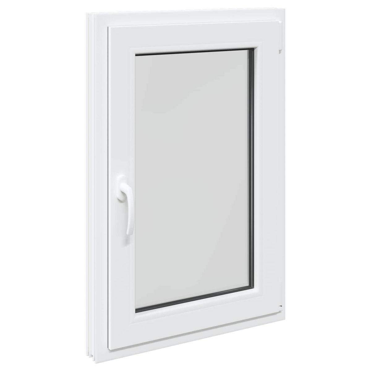 vidaXL Basement Window Internal Colour White RISOR 50 x 90 cm