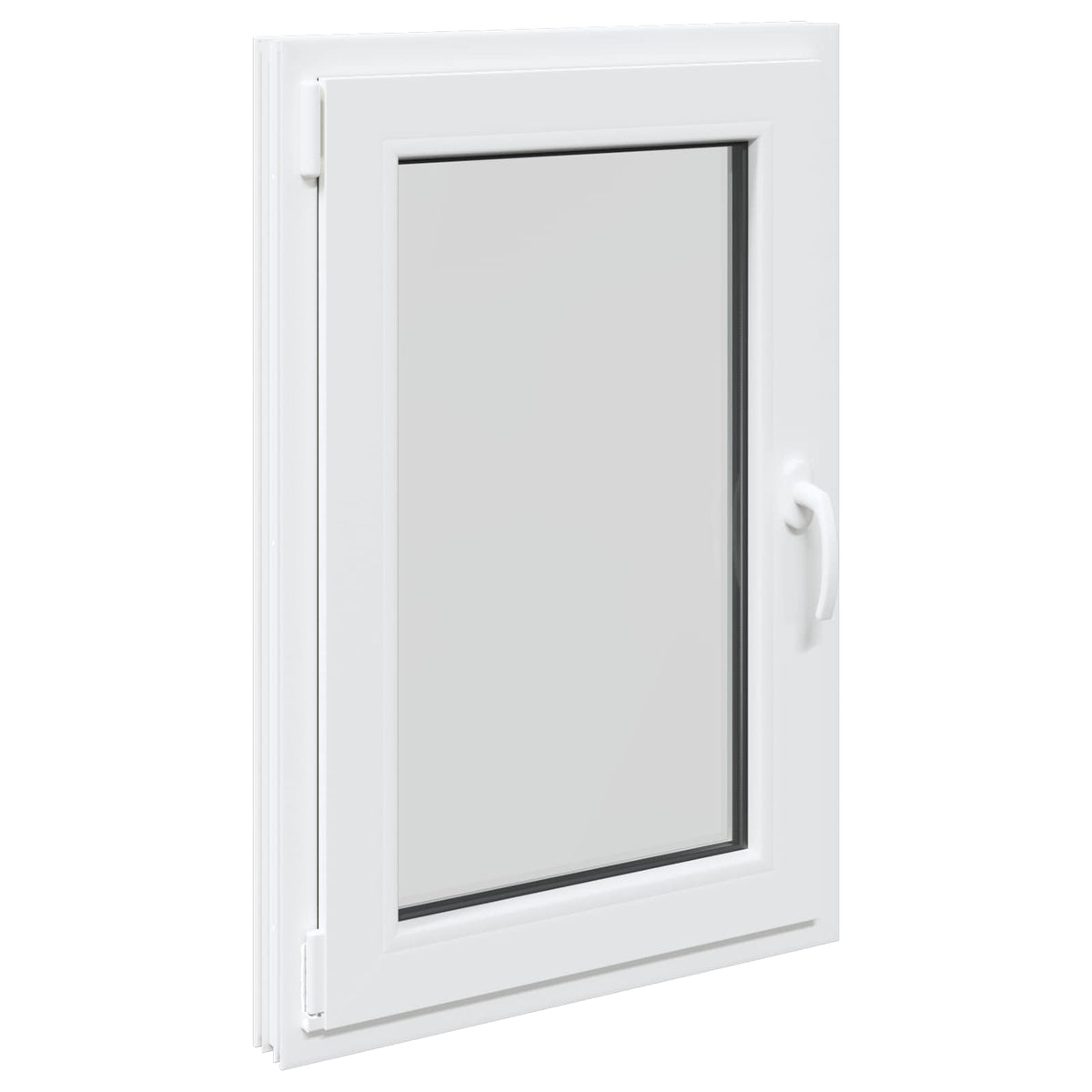 vidaXL Basement Window Internal Colour White RISOR 50 x 90 cm