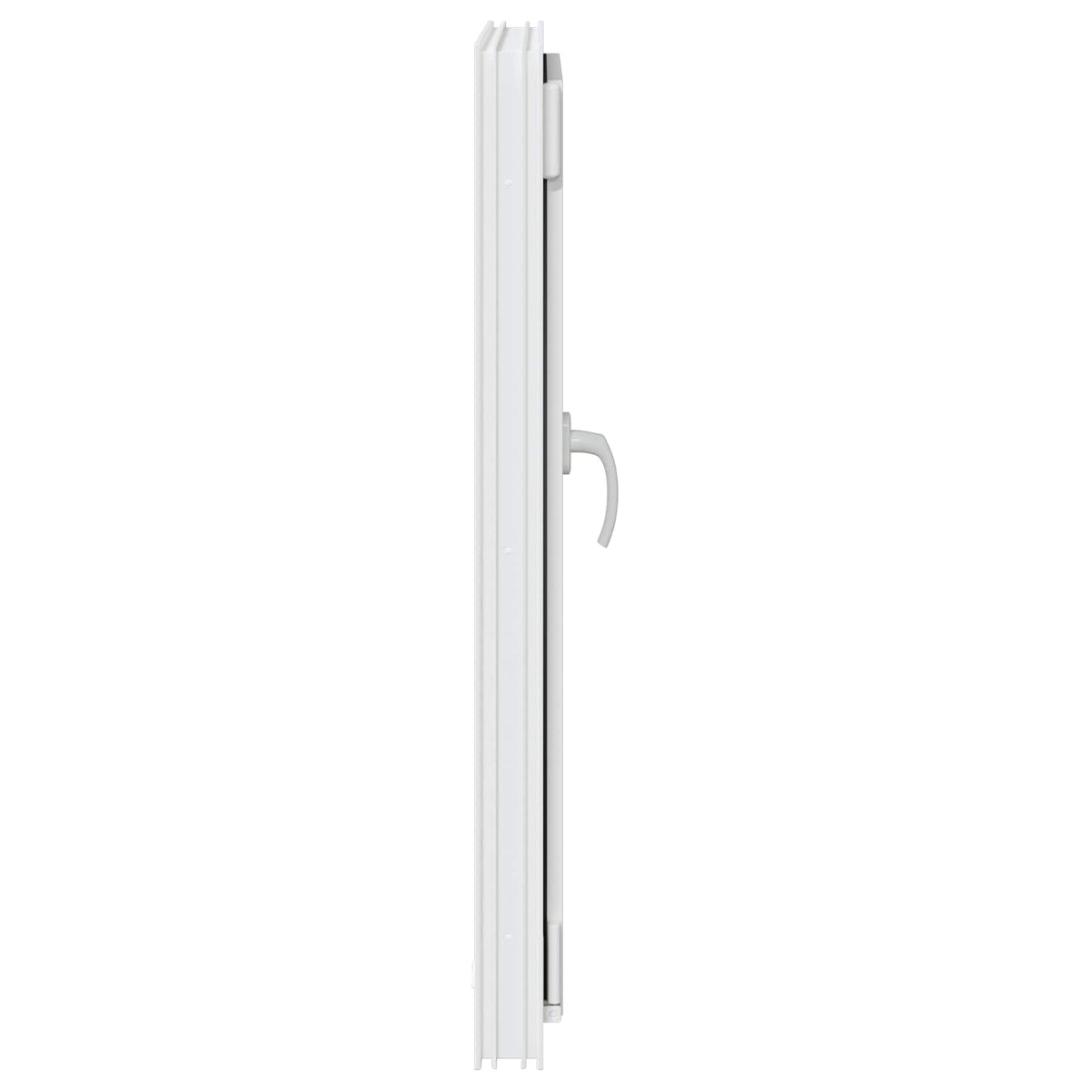 vidaXL Basement Window Internal Colour White RISOR 50 x 90 cm