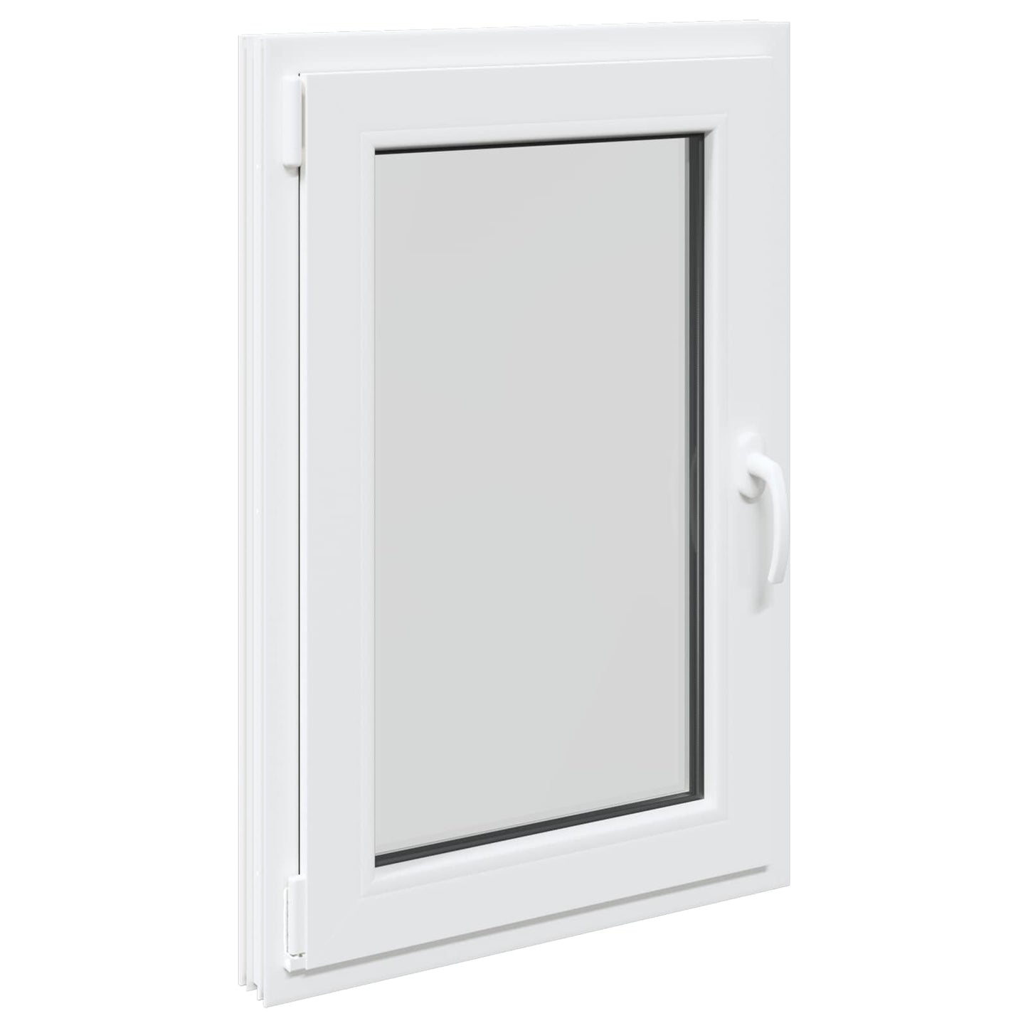 vidaXL Basement Window Internal Colour White RISOR 50 x 100 cm