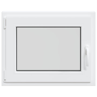 vidaXL Basement Window RISOR 65 x 50 cm PVC and Glass
